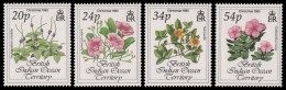 BIOT 1993 - Mi-Nr. 144-147 ** - MNH - Blumen / Flowers - Britisches Territorium Im Indischen Ozean