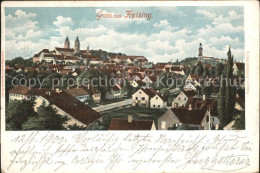 42585230 Freising Oberbayern Stadtbild Mit Kirchen Freising Oberbayern - Freising