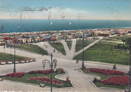 CARTOLINA  CESENATICO,CESENA,EMILIA ROMAGNA-SPIAGGIA-MARE,SOLE,ESTATE,VACANZA,BARCHE A VELA,BELLA ITALIA,VIAGGIATA 1960 - Cesena