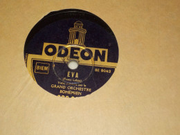 DISQUE 78 TOURS  VALSE ORCHESTRE BOHEMIEN 1935 - 78 Rpm - Gramophone Records