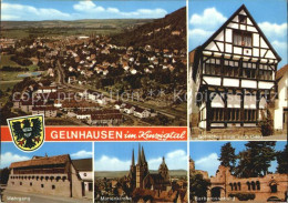 42572224 Gelnhausen Marienkirche Wehrgang Barbarossaburg Gelnhausen - Gelnhausen