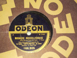 DISQUE 78 TOURS AIR POPULAIRE LA COBLA CORTIE MATTES DE CERET - 78 Rpm - Schellackplatten