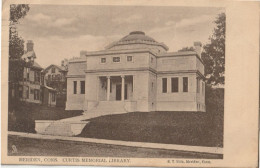 MERIDEN -  CURTIS MEMORIAL LIBRARY - New Haven