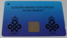 UK - GPT - GPT016 - Queens Award For Export Achievement 1992 - 1000ex - Used - Other & Unclassified
