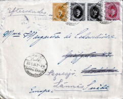 EGYPT 1926 BAHR El SAGHIR COVER To SWEDEN. - Lettres & Documents