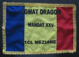 Fanion Du Sous Groupement Du Matériel - Task Force Dragon - Mandat XXV ( Fabrication Artisanale ) - Vlaggen