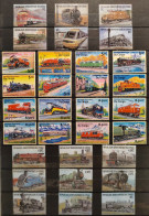 République Démocratique Du Congo - 1908/1913 + 1914/1959 (BL167/178) - Trains - 2001 - MNH - Mint/hinged