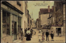 MUSSY SUR SEINE  RUE CHARLES LAMBERT  CARTE EN L'ETAT - Mussy-sur-Seine