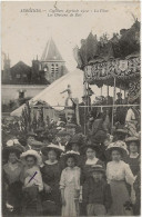 SERGINES CONCOURS AGRICOLE 1912 - LA PLACE LES CHEVEAUX DE BOIS - Sergines