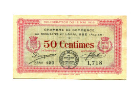 50 Centimes Chambre De Commerce Moulins Lapalisse - Chambre De Commerce