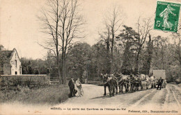 Mériel - La Sortie Des Carrières De L'Abbaye-du-Val - Meriel