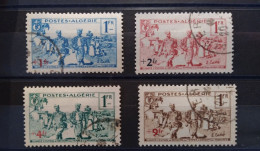 Algérie - 1939 - Familles Des Mobilisés - N° 159 à 162 - Oblit - Used - Used Stamps