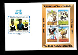 Zambia - Année Internationale De L'enfant 1979 - Premier Jour - IJDK 067 - UNICEF