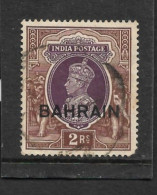 BAHRAIN 1940 2R SG 33 FINE USED Cat £13 - Bahreïn (...-1965)