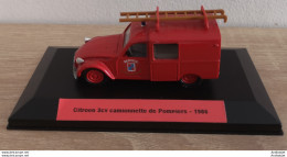 Citroen 3cv Camionnette De Pompiers 1986 - Norev