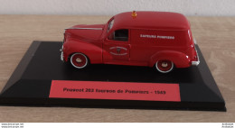Peugeot 203 Fourgon De Pompiers 1949 - Norev