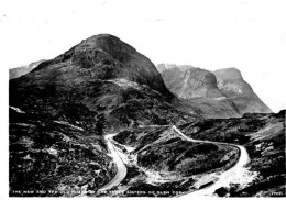 Argyllshire. Glen Coe. The New And The Old Road By Three Sisters Of Glen Coe. - Argyllshire