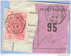 _V952:  LIEGE(PALAIS)  > Brée  : Fragment PETITS PAQUETS Met  " étiquette " : SP11/   N° 95 : Type B: - Dokumente & Fragmente
