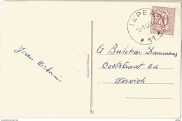 6Rm-721 Fantasiekaartje : N°851: IEPER *11*  E11: Sterstempel - 1951-1975 Leone Araldico