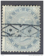 _Ni209 :  N° 39: Roulette Stempel - 1883 Leopold II