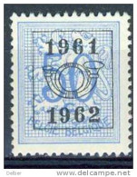 _Ni852 Ocb:N° V720: 1961 //1962 : * (= Met Spoor Van Plakker..) - Tipo 1951-80 (Cifra Su Leone)