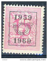 _Ni855 Ocb:N° V690: 1959 //1960 : ** (= Postfris) - Typos 1951-80 (Ziffer Auf Löwe)