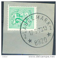 _Ni846 Ocb:N° 1671: Op Fragment: Sterstempel: 2*LANGEMARK2* - 1951-1975 León Heráldico