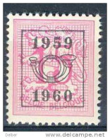 _Ni856 Ocb:N° V690: 1959 //1960 : ** (= Postfris) - Typos 1951-80 (Ziffer Auf Löwe)
