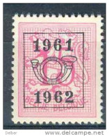 _Ni860 Ocb:N° V716: 1961 //1962 : ** (= Postfris) - Typos 1951-80 (Ziffer Auf Löwe)