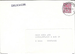 _6ik-843:brief Met N° 2051: A AARTRIJKE A  24-5-82.15  A > 8400  Oostende - Altri & Non Classificati