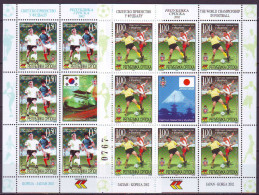 BOSNIA & H. - BANJA LUKA - WORLD CUP JAPAN KOREA  FLAGS  -**MNH - 2002 - 2002 – South Korea / Japan