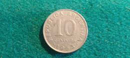 ARGENTINA 10 CENTAVOS 1955 - Argentinië