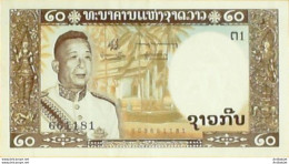 Billet De Banque Laos 20 Kip P.11b Roi Savang Vatthana 1963 Neuf - Laos
