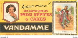 BUVARD VANDAMNE PAINS D'EPICES ET CAKES A CHOISY LE ROI - Gingerbread