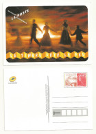 CARTE FETE DU TIMBRE 2012 TIRAGE 35000 EX  Cote 3.00 Euros - Sonderganzsachen