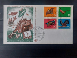 Berlin 1965: Michel FDC Vögel, Jagd, Birds, Hunting - 1948-1970