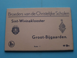 Broeders Van De Christelijke Scholen SINT-WIVINAKLOOSTER > GROOT-BIJGAARDEN Reeks 1 Thill/Nels ( Zie / Voir SCAN ) ! - Dilbeek