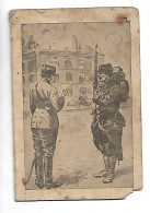 Militaria 1916 Petit Calendrier Qui A Souffert Au Front  Document ? N0164 - Kleinformat : 1901-20
