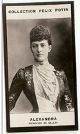 ► SM Alexandra Of England Reine D'Angleterre  Avec Sa  Couronne - Première Collection Photo Felix POTIN 1900 - Félix Potin