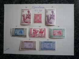 Lot Timbres Mauritanie - Usati