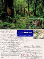 NEW ZEALAND 1994 AIRMAIL POSTCARD SENT TO HEIDE - Cartas & Documentos