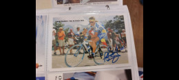 Laurent Brochard 10x15 Autografo Autograph Signed - Cyclisme