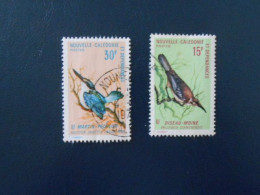 NOUVELLE-CALEDONIE YT 364/365 OISEAUX - Used Stamps