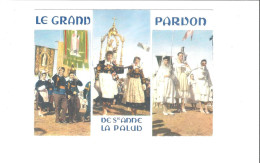 PLONEVEZ PORZAY  LE GRAND PARDON DE SAINTE ANNE LA PALUD  VUE GENERALE AERIENNE   ****    RARE    A  SAISIR ***** - Plonévez-Porzay