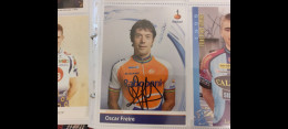 Oscar Freire 10x15 Autografo Autograph Signed - Cyclisme