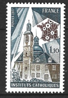 FRANCE. N°1933 De 1977. Instituts Catholiques De France. - Christianisme