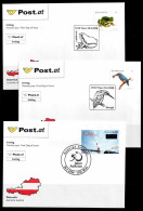 3 X Verschiedene FDC Österreich ( ANK 2744 + 2745 + 2746 ) Katalogpreis € 11,5o - Covers & Documents