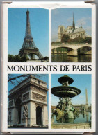 Jeu De 54 Cartes Monuments De PARIS Playing Cards - 54 Cards