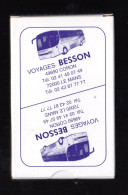 Dec23   Jeu De 32 Cartes Voyages Besson    Le Mans & 49 Coron - 32 Kaarten