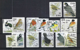 IRLANDE Ca.2000: Lot D' Obl. "OISEAUX" - Usados